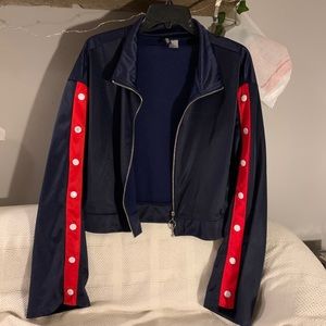 Thin athletic jacket